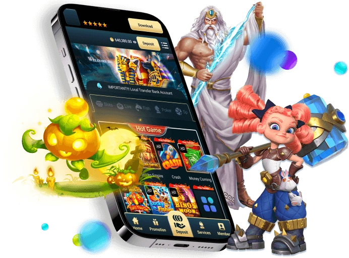 Trải nghiệm trò chơi Slot trên di động với iwwin nhà cái