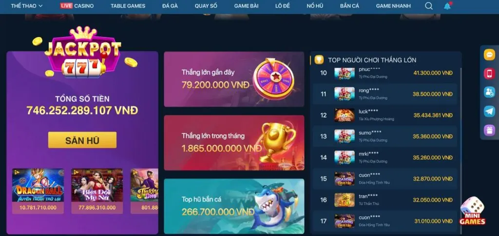 Bộ sưu tập trò chơi Slot và Điện tử đa dạng tại iwwin nhà cái